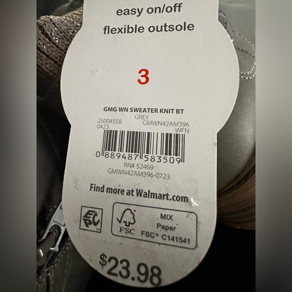 Girl’s Easy On/Off Flexible Console Booties - Picture 6 of 6